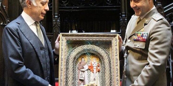 Письмо благодарности от Чрезвычайного и Полномочного Посла Италии в России.