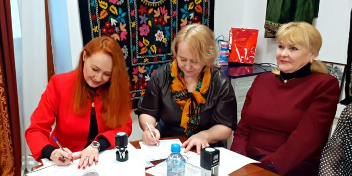 Подписание соглашения с Фондом “Достойная память”.